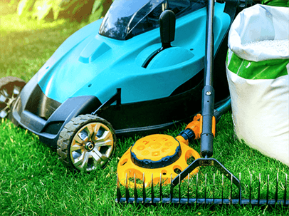 lawn care equipment